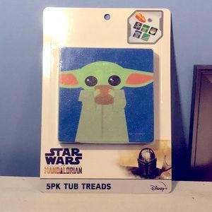 Star Wars The Mandalorian Disney 5 Tub Treads Set New In Box